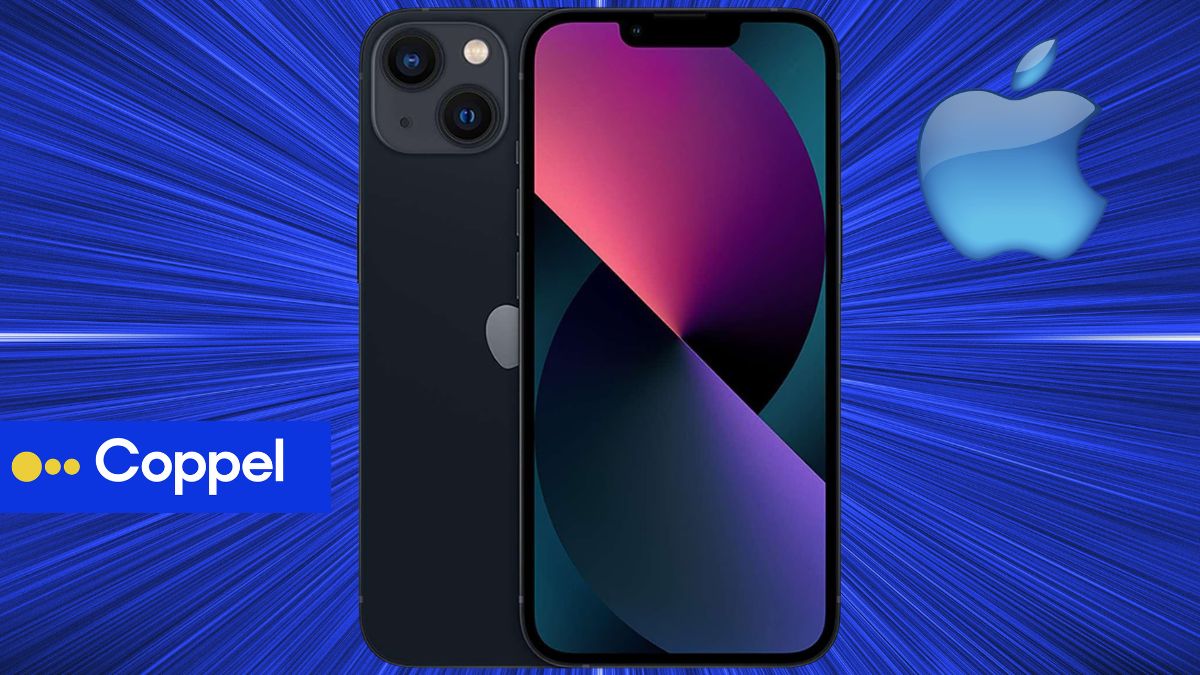 Coppel remata iPhone 13. Imagen marcas, Canva