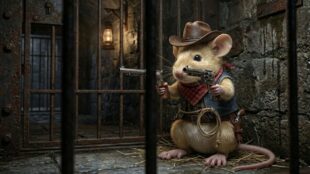 Ratón Vaquero de Cri-Cri. Imagen IA