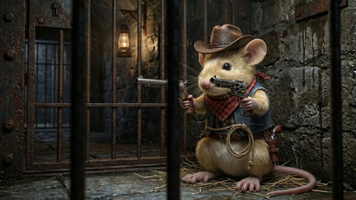 Ratón Vaquero de Cri-Cri. Imagen IA