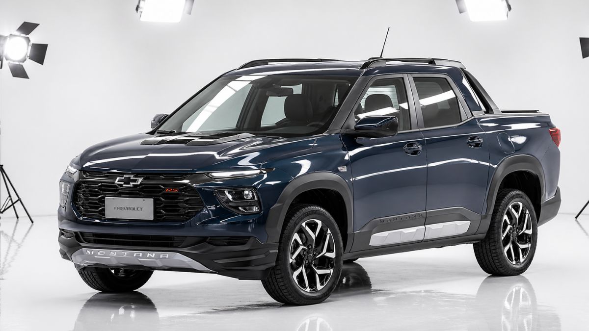Chevrolet Montana 2026. Imagen marca, IA