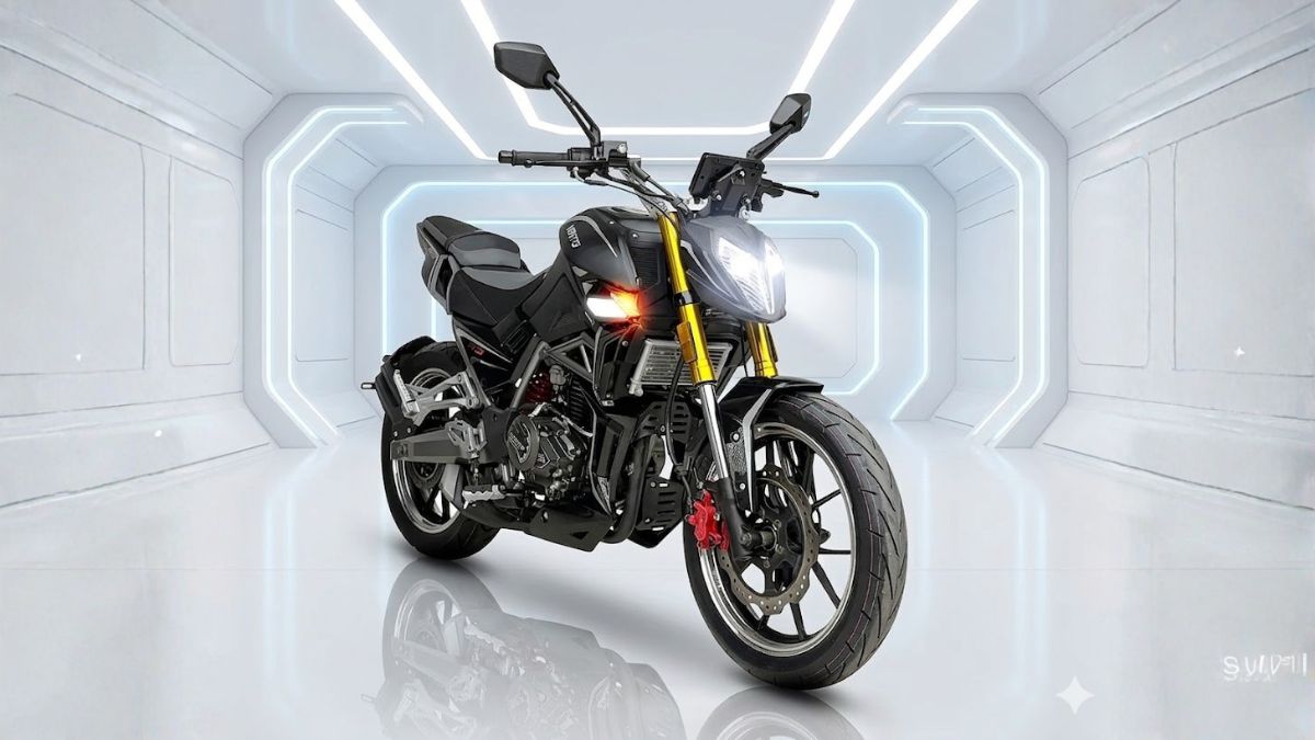 Motocicleta Vento Nitrox 330 cc 2026. Imagen marca, IA