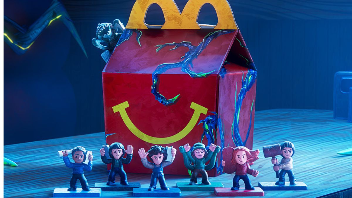 McDonald's Stranger Things. Imagen marca