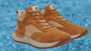 Coppel botas contra agua Timberland. Imagen marca, Canva