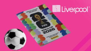 Liverpool lanza álbum Panini. Imagen marcas