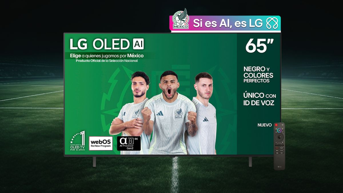 Coppel remata LG pantalla con IA.