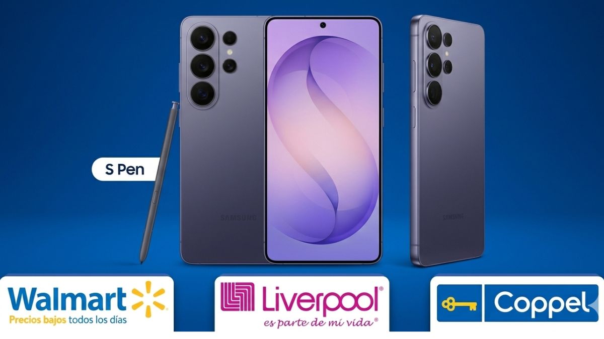 Coppel, Walmart, Liverpool, Samsung Galaxy S26 Ultra. Imagen marcas, IA