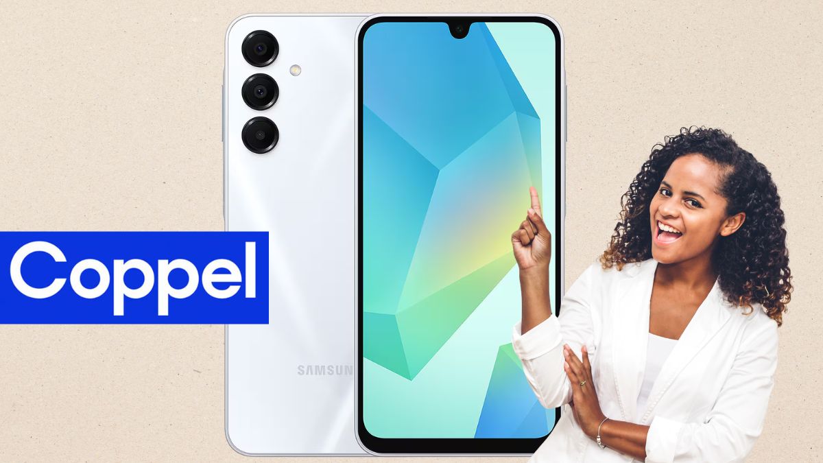 Coppel remata Samsung. Imagen IA, Canva, marcas