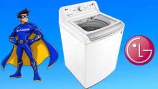 Coppel remata lavadora 25 kilos LG. Imagen marcas, IA