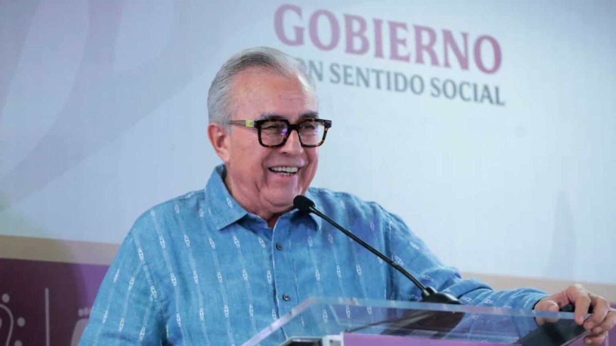Rubén Rocha Moya. Imagen Gobierno Sinaloa