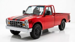 Pick up Nissan. Imagen con fotos de aficionados e IA