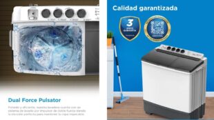 Coppel remata lavadora Midea. Imagen de la marca