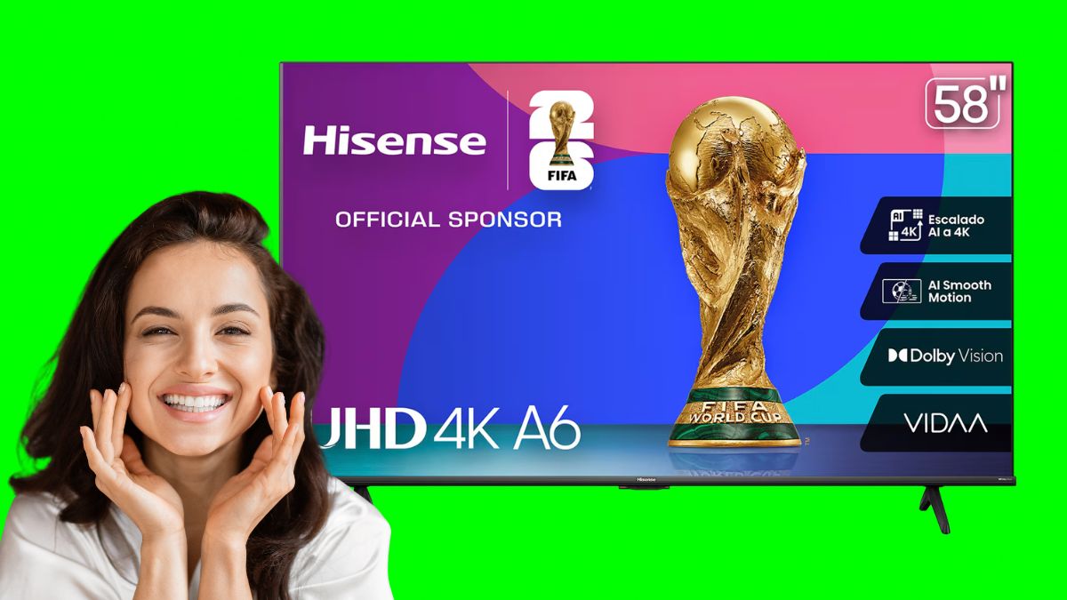 Coppel remata pantalla Hisense. Imagen marca, Canva