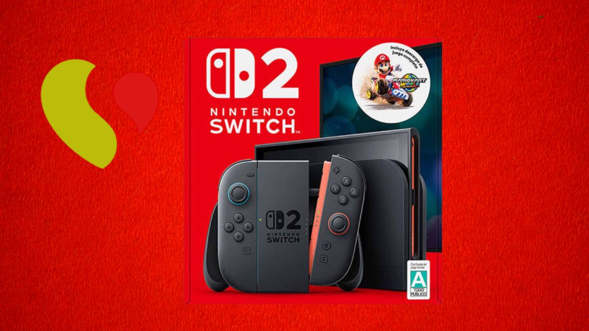 Soriana remata el Nintendo Switch 2. Imagen marca