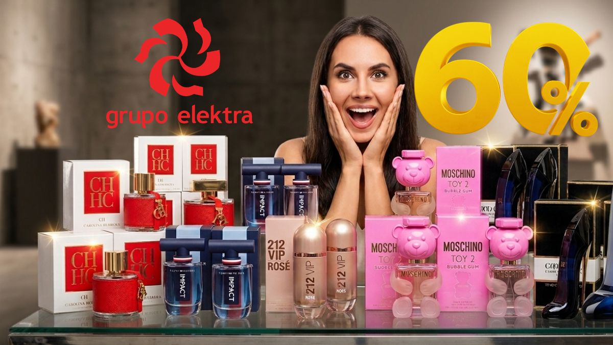 Elektra remata perfumes. Imagen marcas, IA
