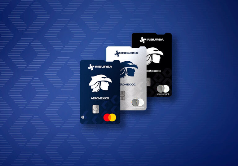 Tarjeta Aeroméxico / Inbursa / Mastercard. Foto: Cortesía Inbursa.