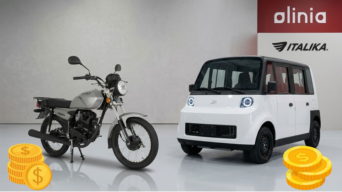 Olinia contra Italika FT150. Imagen especial