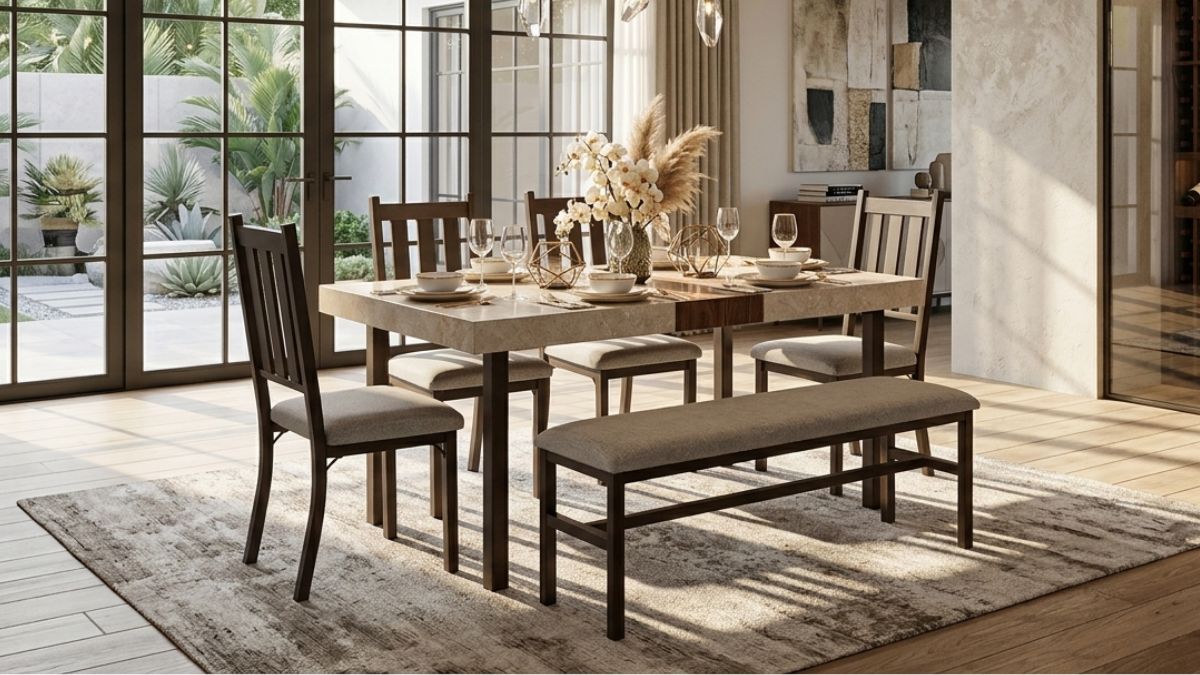 Sala comedor. Imagen marcas, IA
