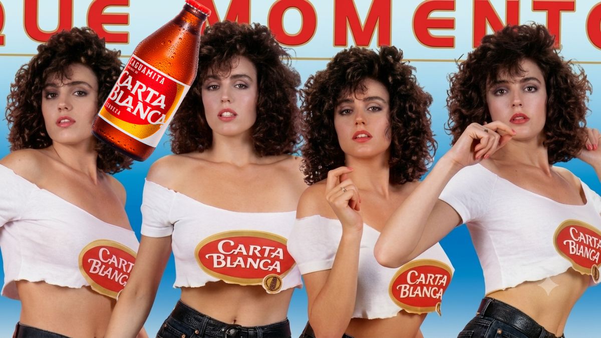 Cerveza Carta Blanca. Imagen especial