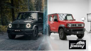 Mercedes Clase G vs Suzuki Jimmny. Imagen especia