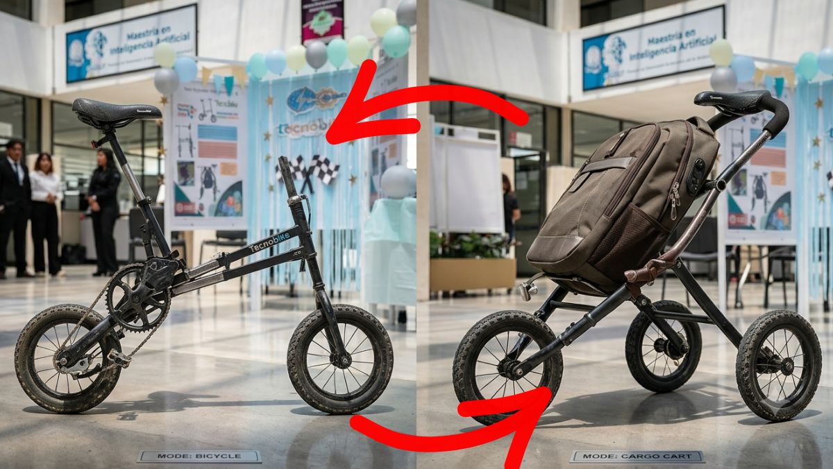 Bicicleta eléctrica patentada por el IMPI. Imagen especial