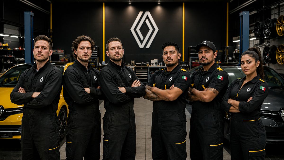 Renault vehiculos personalizados. Imagen IA
