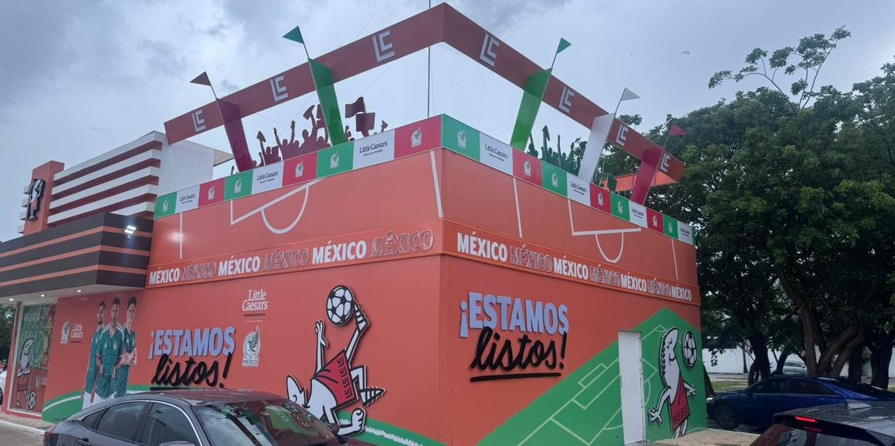 Little Caesar's takeover de la Selección Nacional de México. Foto: Cortesía de la marca.