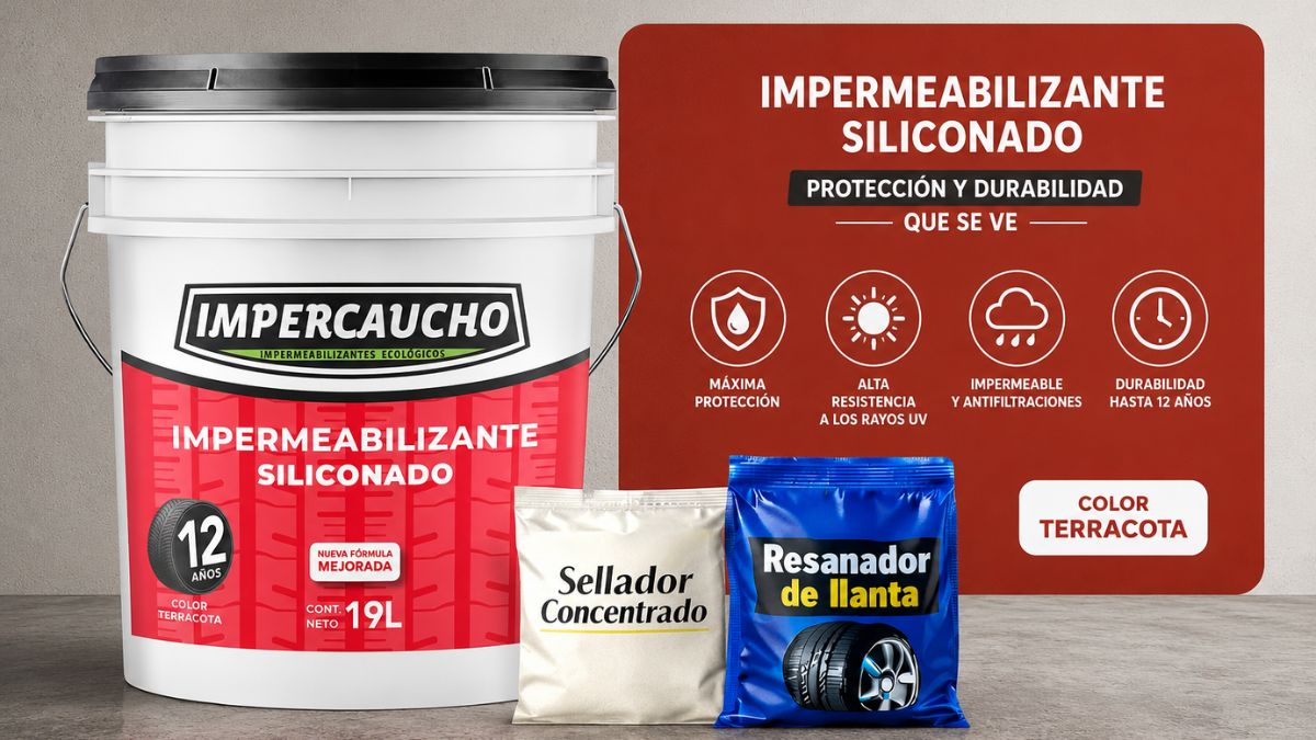 Impermeabilizante siliconado. Imagen especial