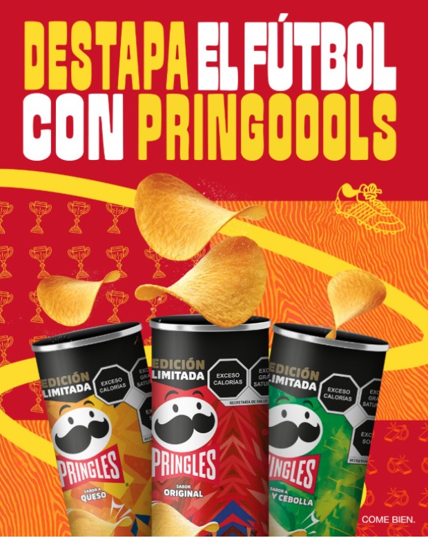 Pringles arranca la temporada de fútbol con "Destapa el fútbol con Pringooools", una iniciativa diseñada para celebrar la emoción, la pasión y la diversión que se vive alrededor de cada partido.