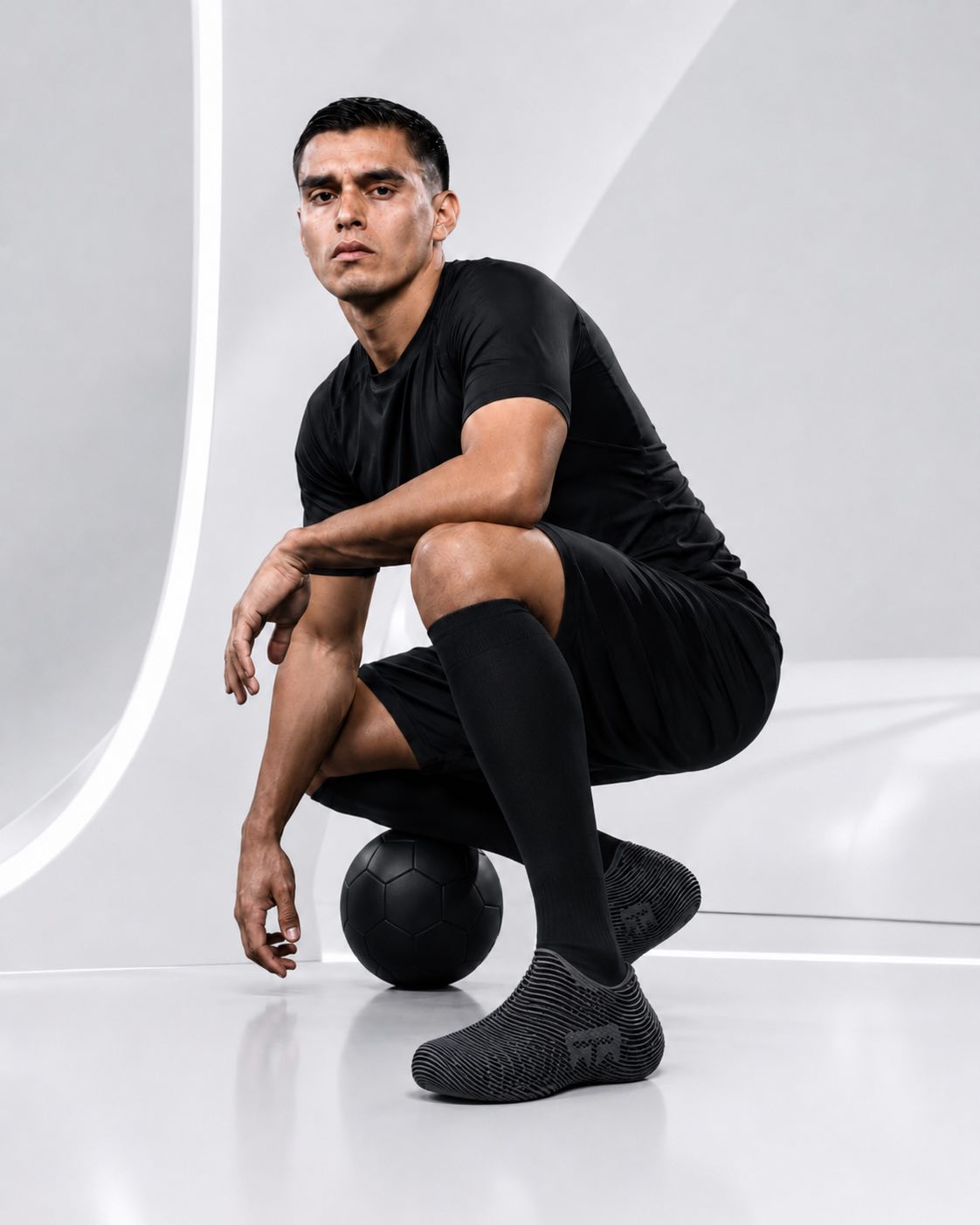 El Tala Rangel presenta el calzado del futuro. Foto: Cortesía SIDHE 3D.