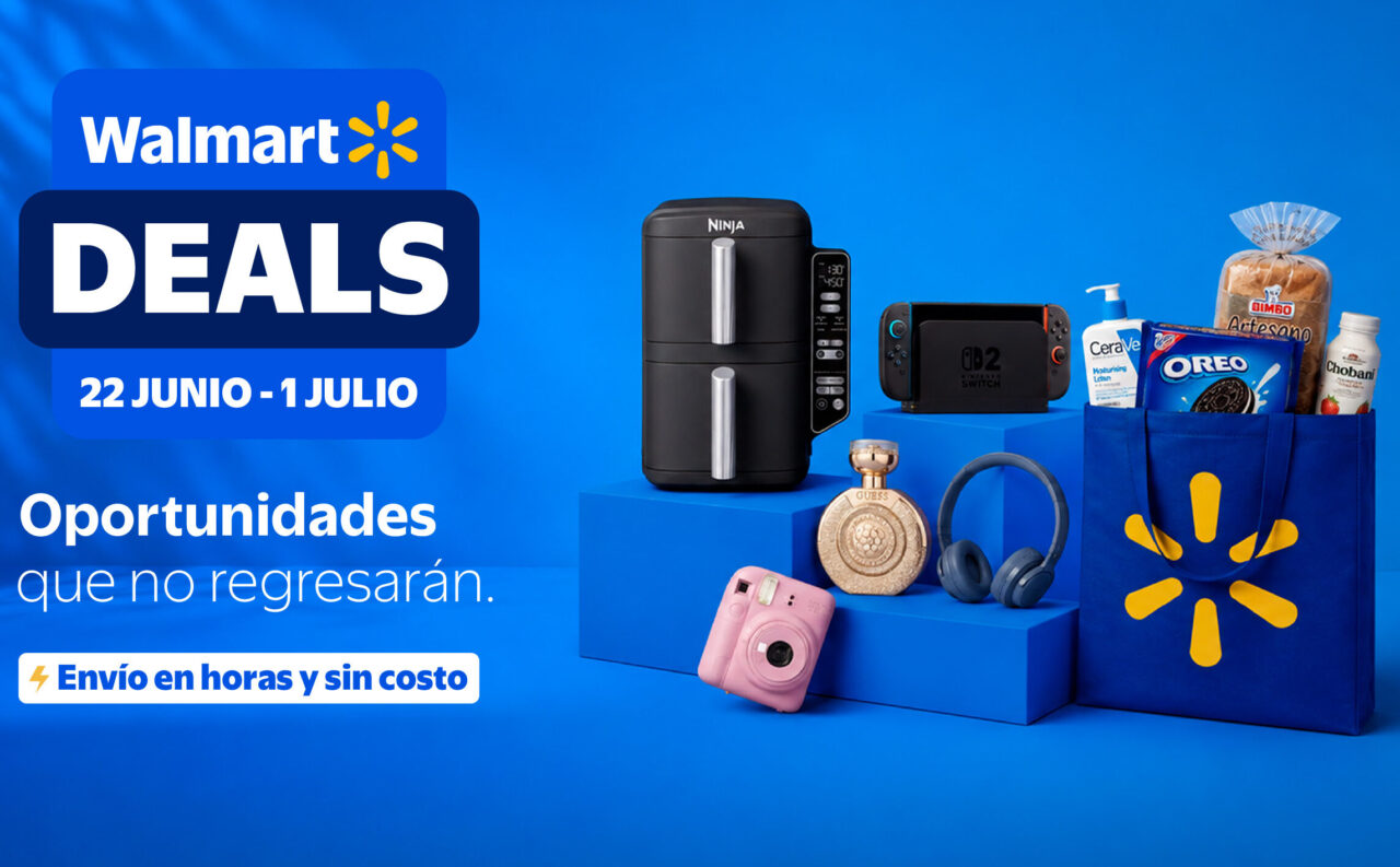 Walmart y Bodega Aurrera lanzan Bodegazos y Walmart Deals con descuentos de hasta 65% y opciones de financiamiento. Foto: Cortesía.