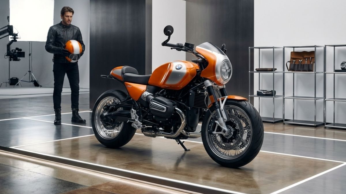 Motocicleta BMW. Imagen especial