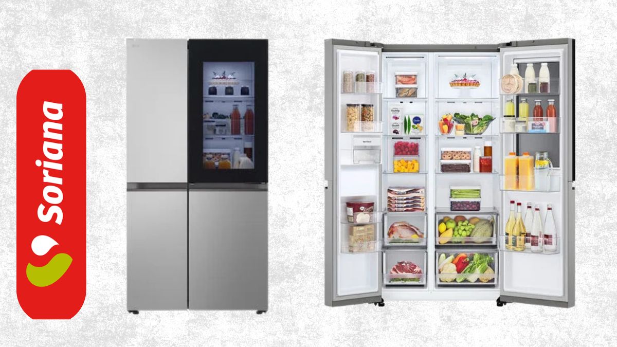 Soriana remata refrigerador por Julio Regalado. Imagen