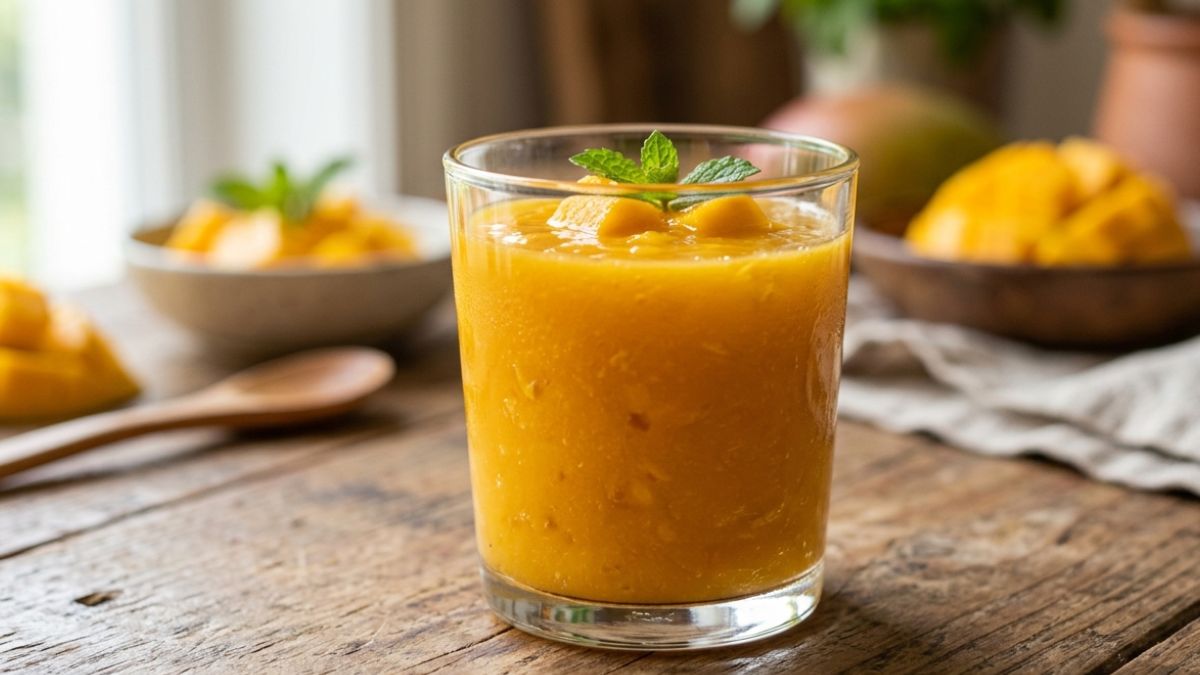 Zumo de mango. Imagen especial (1)