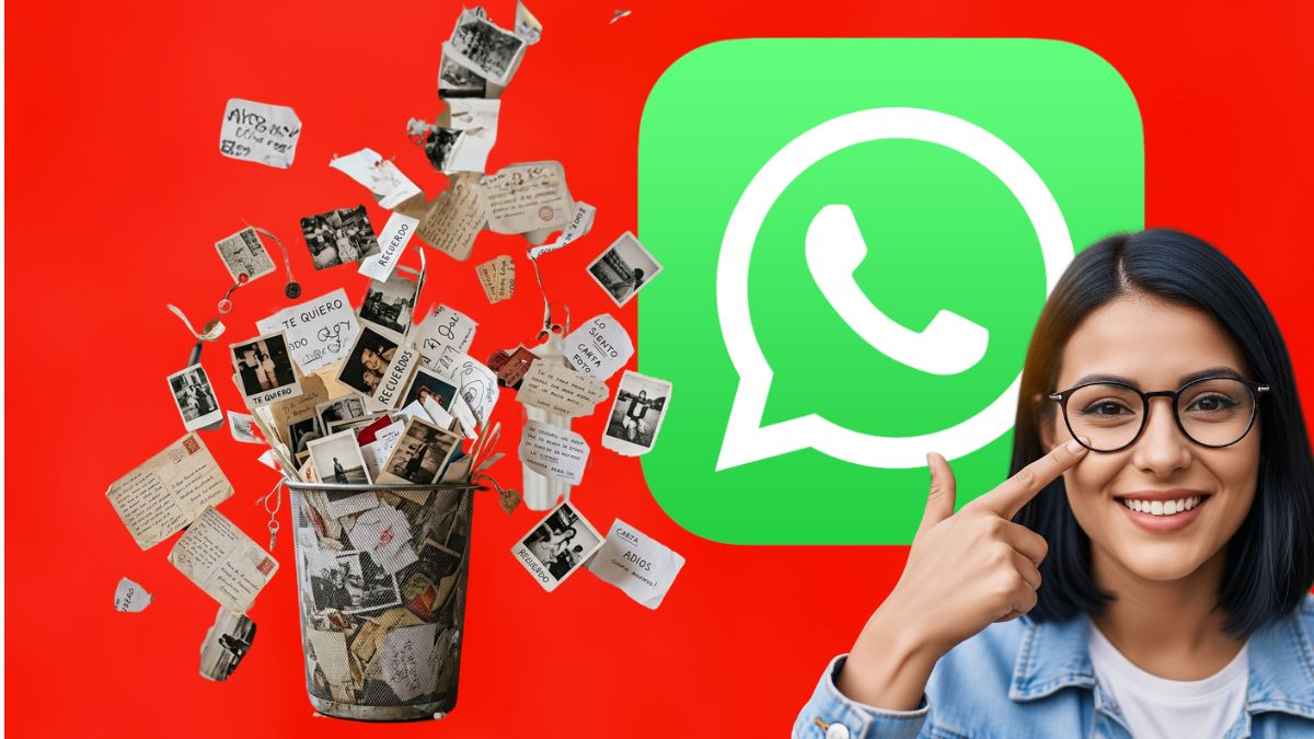 Whatsapp y la eliminación de archivos basura. Imagen especial