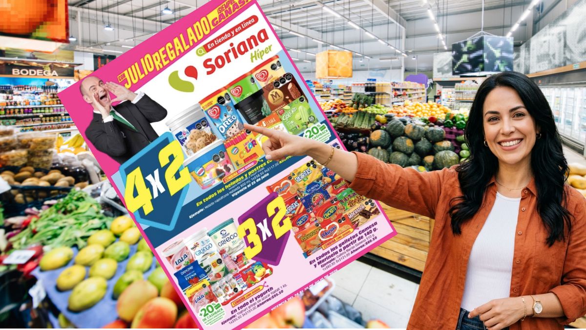Folleto 4x2 Soriana. Imagen especial