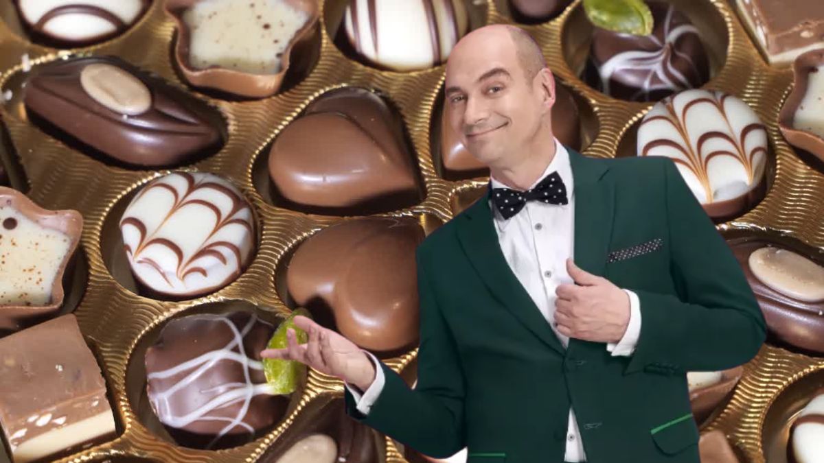 Julio Regalado descuento en chocolate. Imagen marca, Canva
