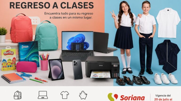 Regreso a Clases por Soriana. Imagen marca, creatividad IA