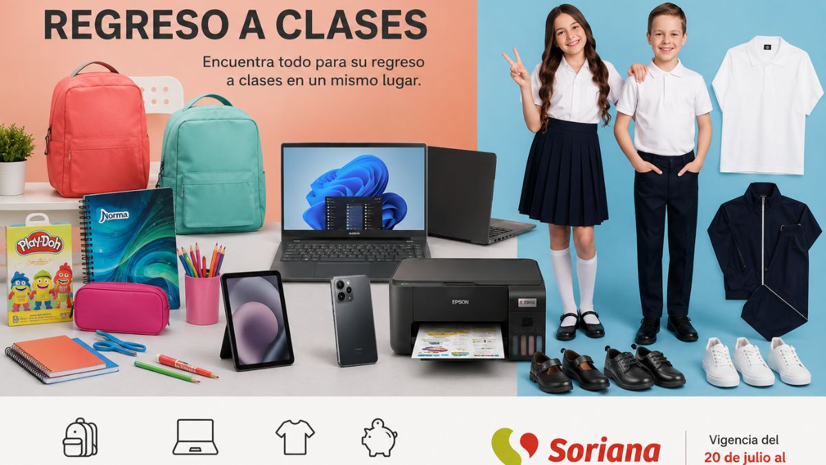 Regreso a Clases por Soriana. Imagen marca, creatividad IA