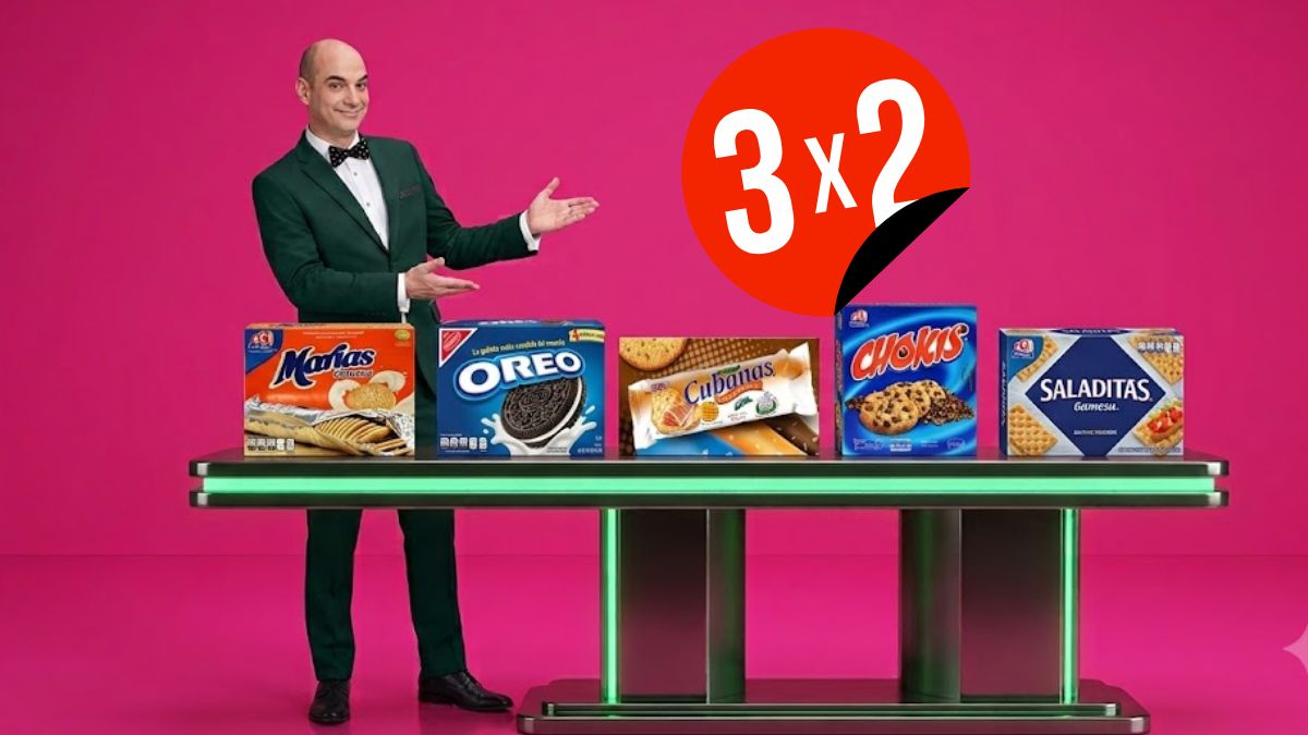 Julio Regalado de Soriana lanza descuento en galletas. Imagen especial