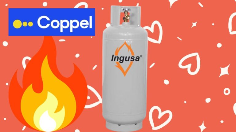 Coppel tanque de gas Ingusa. Imagen especial
