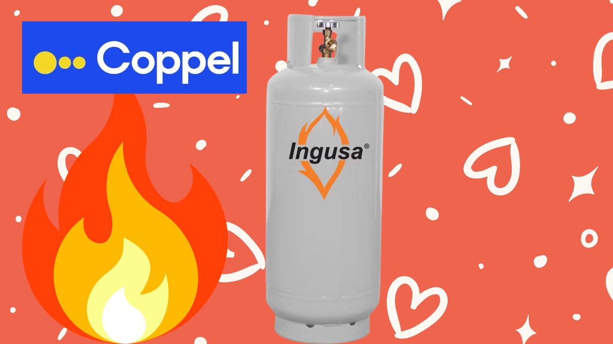 Coppel tanque de gas Ingusa. Imagen especial